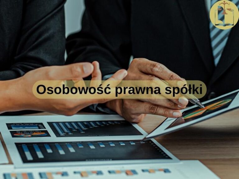 Osobowość prawna spółki
