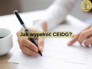 Jak wypełnić CEIDG