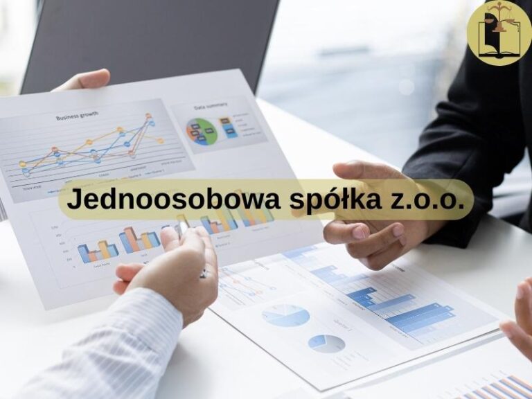 Jednoosobowa spółka z o.o.
